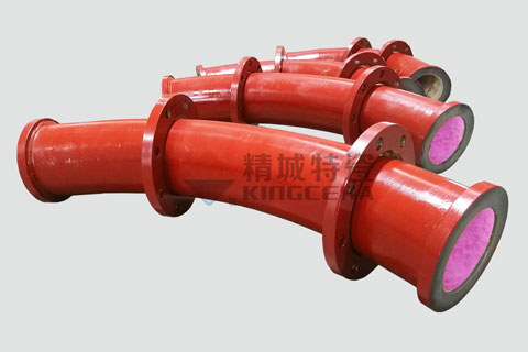 陶瓷貼片耐磨彎頭