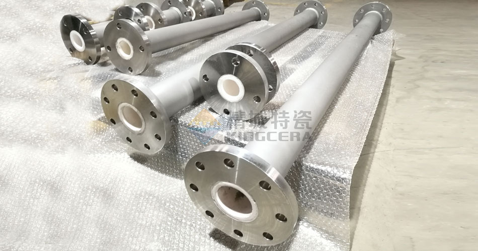 氧化鋁耐磨陶瓷復(fù)合管